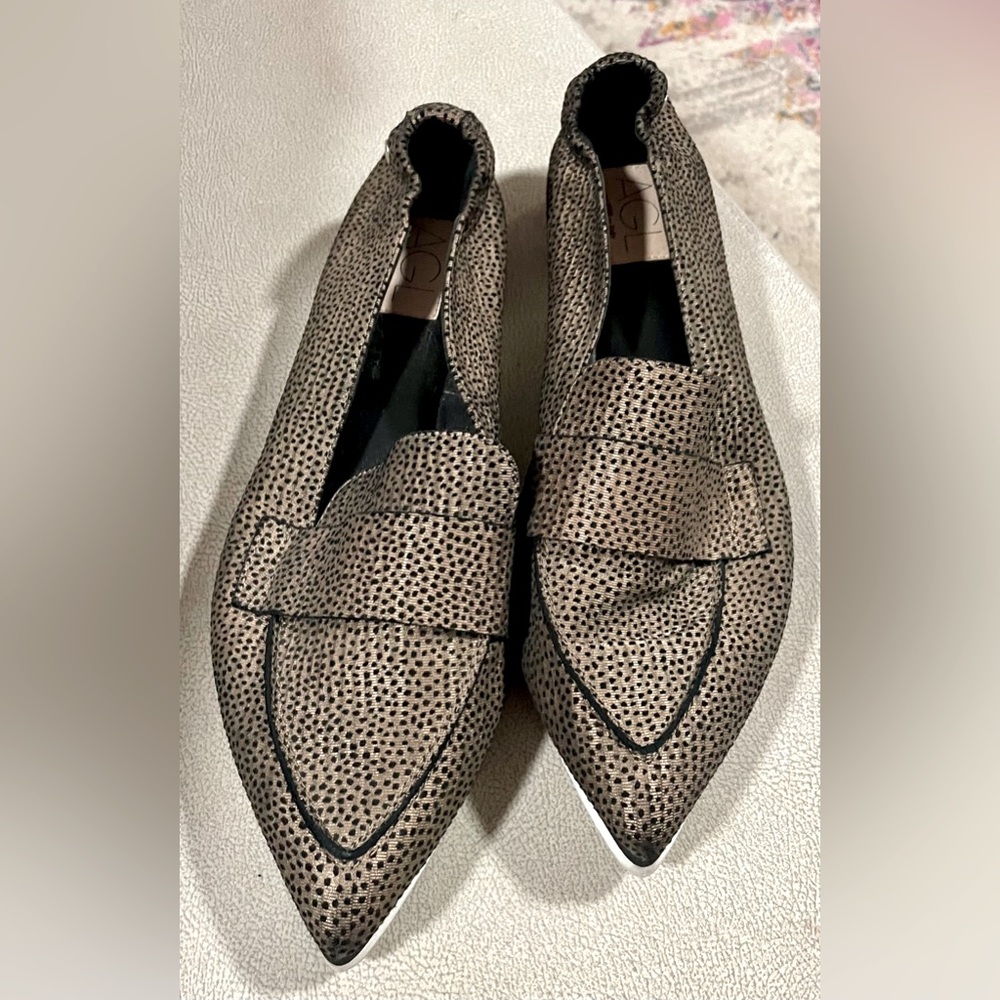 AGL Spotted Slip On Shoes Size 41.5